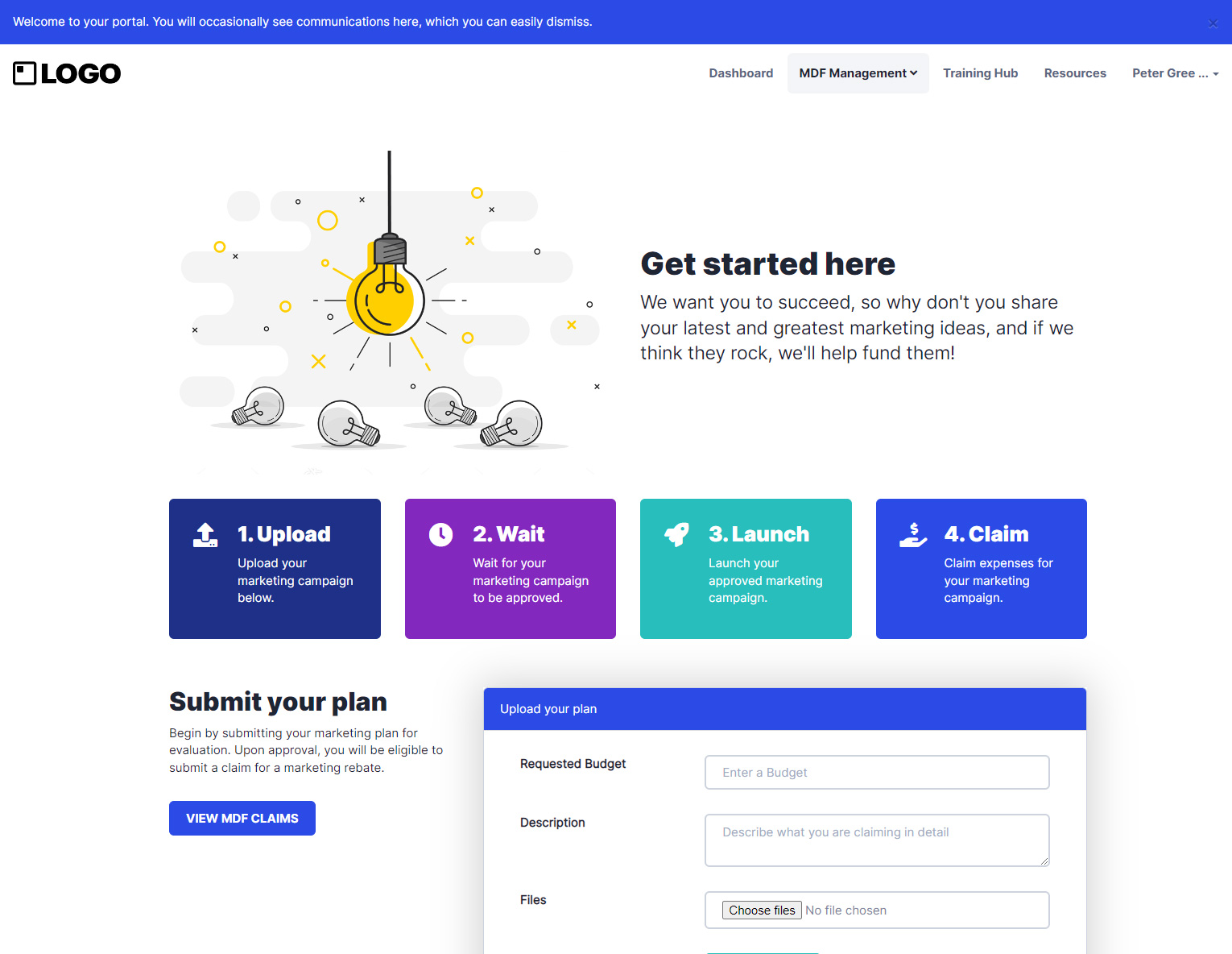 screenshot of Kademi