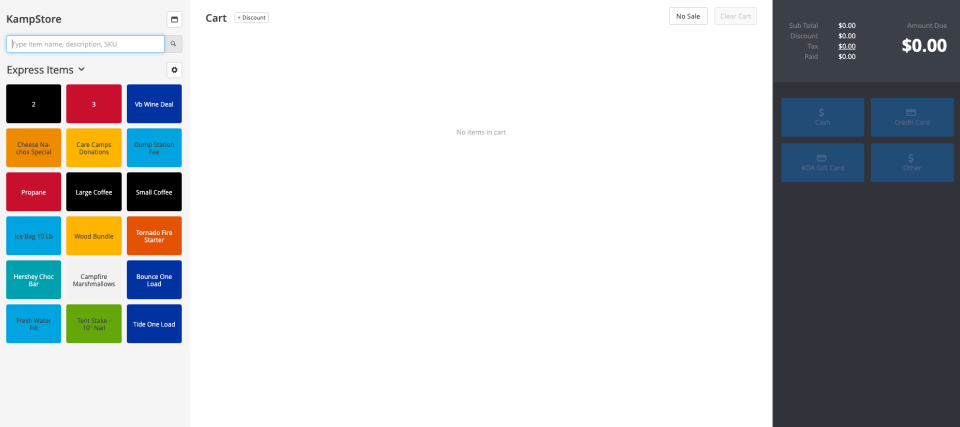 screenshot of Kampsight