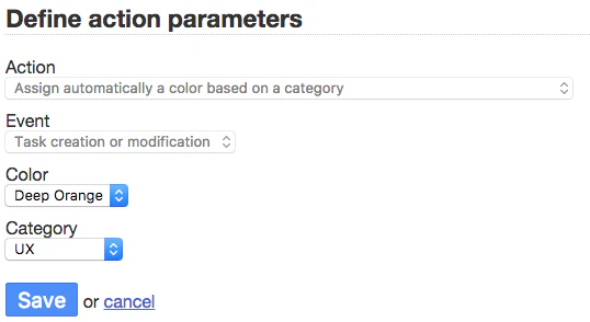 screenshot of Kanboard