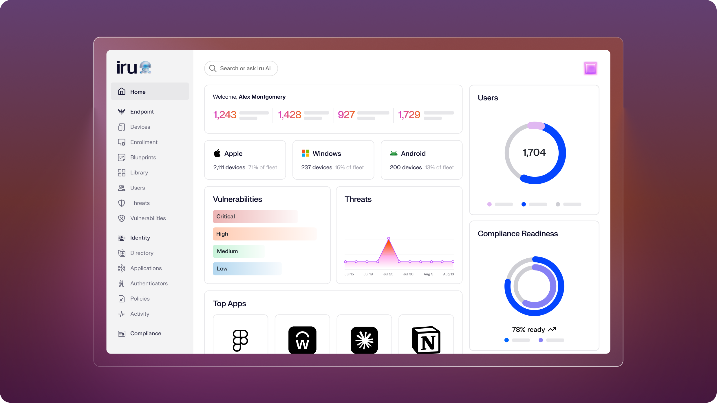 screenshot of Kandji