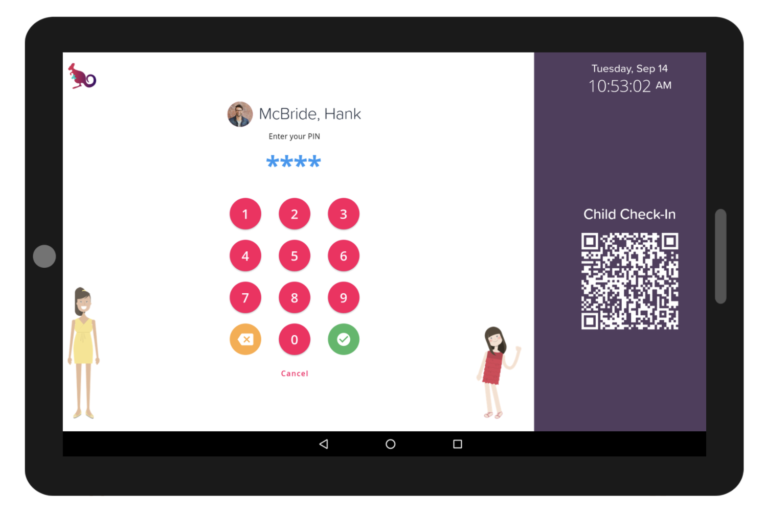 screenshot of Kangarootime