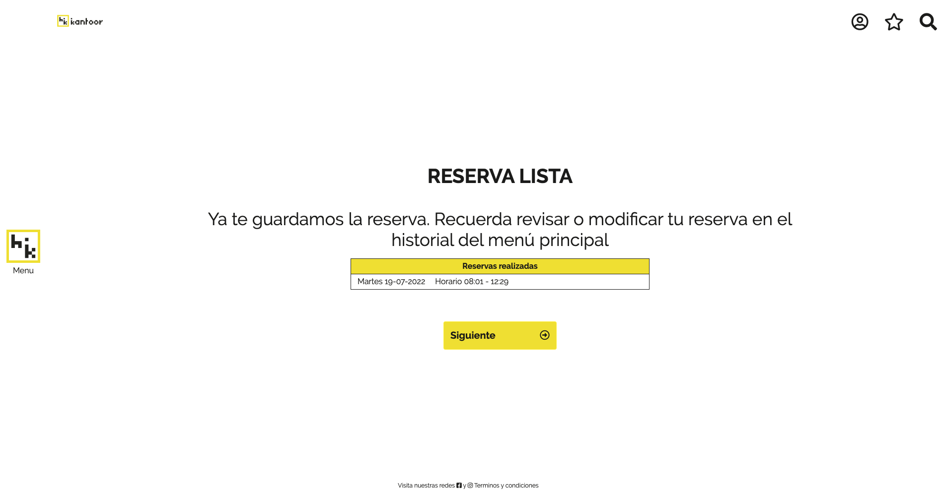 screenshot of Kantoor