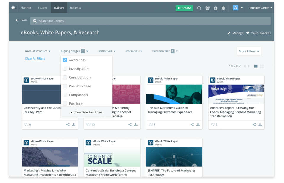 screenshot of Kapost