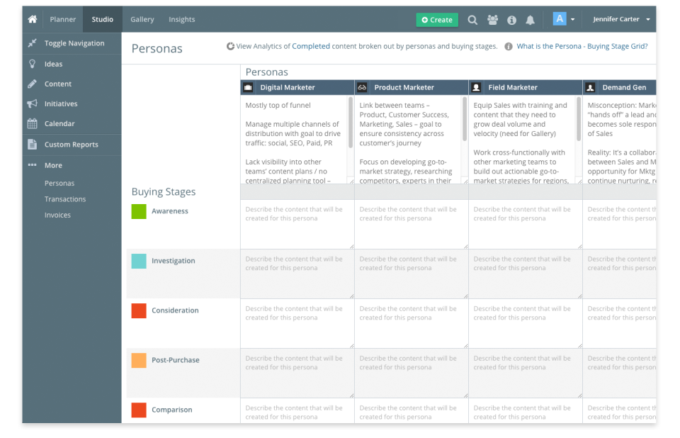 screenshot of Kapost