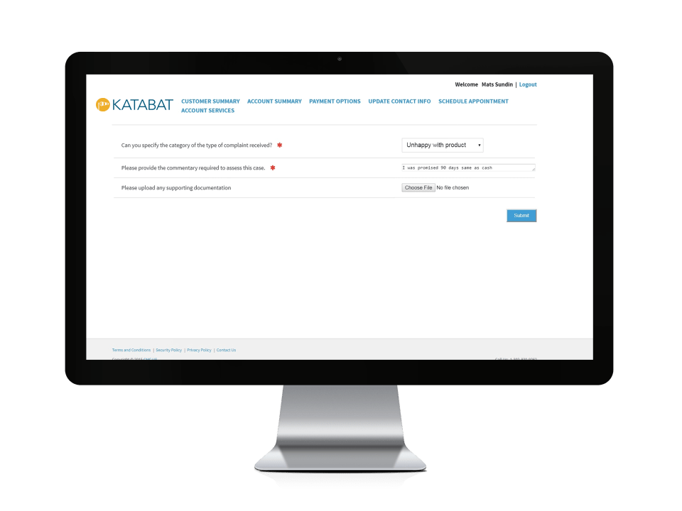 screenshot of Katabat