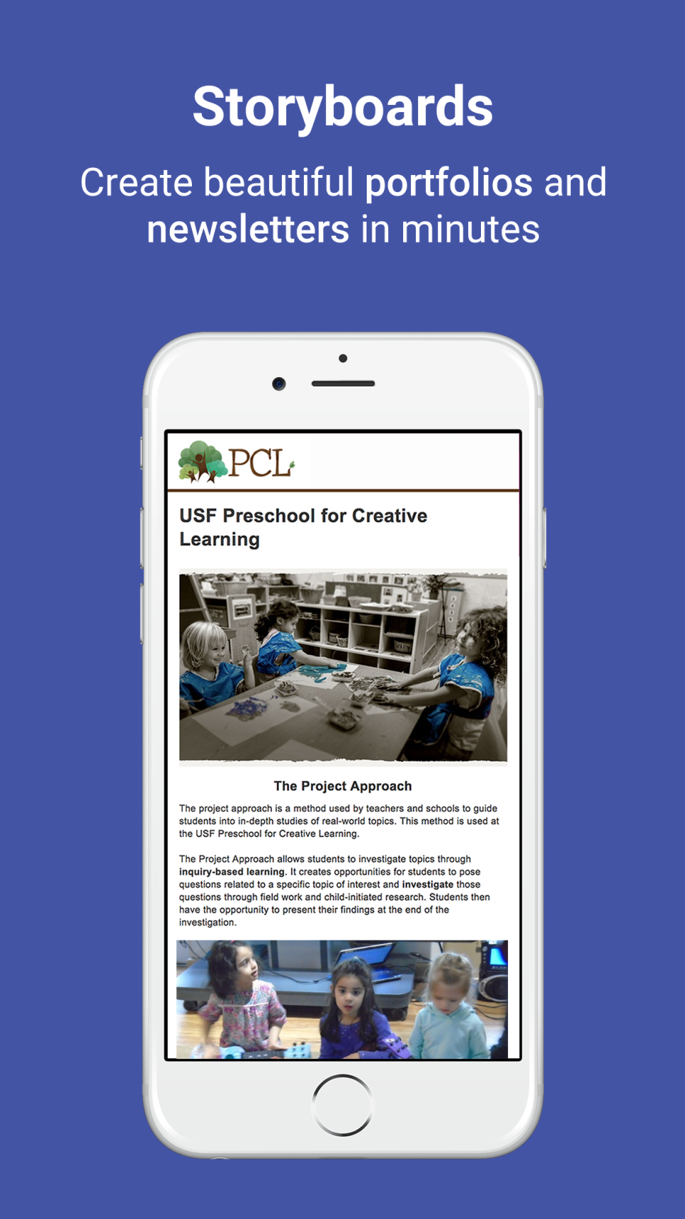 screenshot of Kaymbu