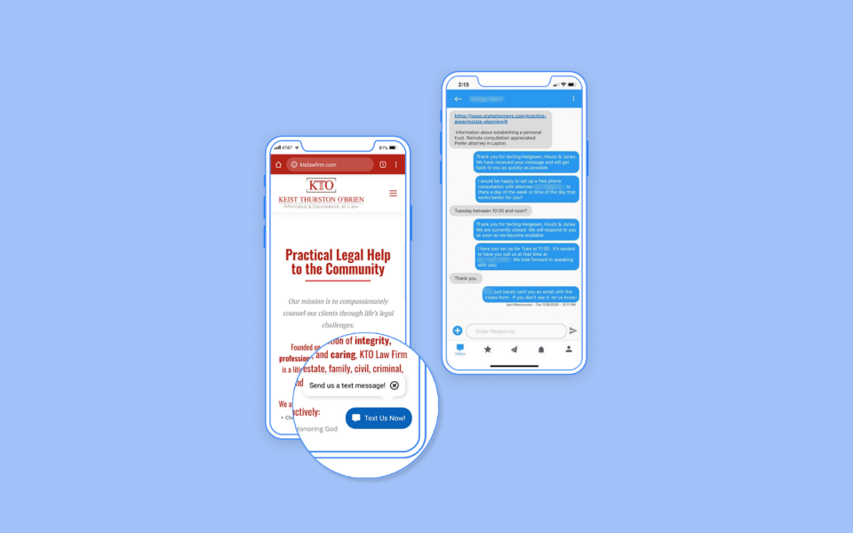 screenshot of Kenect