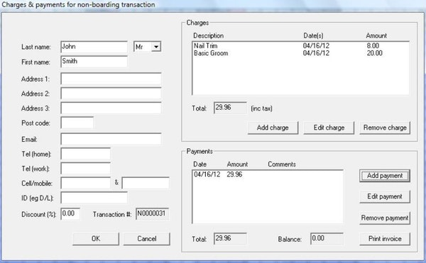 screenshot of KennelMate