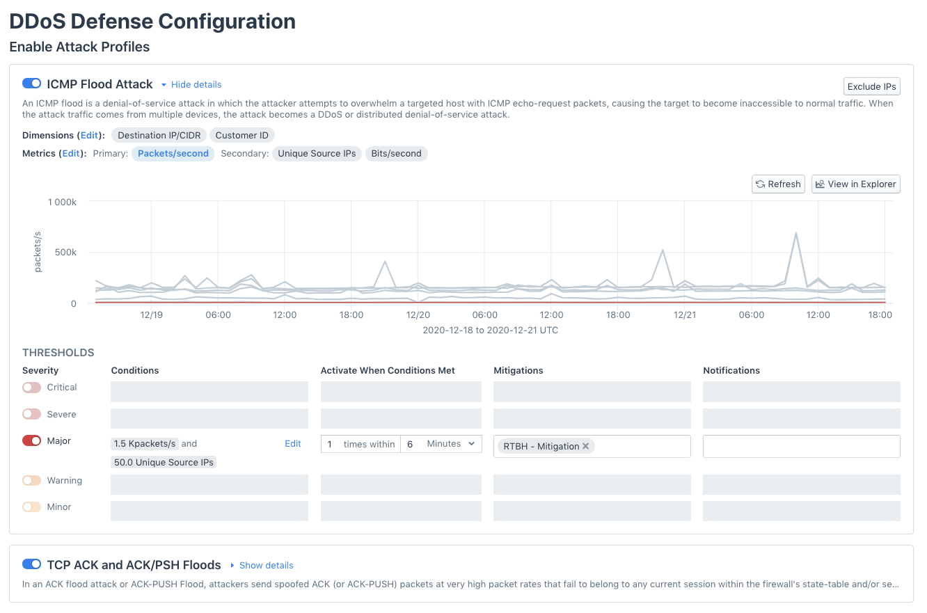 screenshot of Kentik