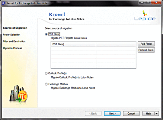 screenshot of Kernel