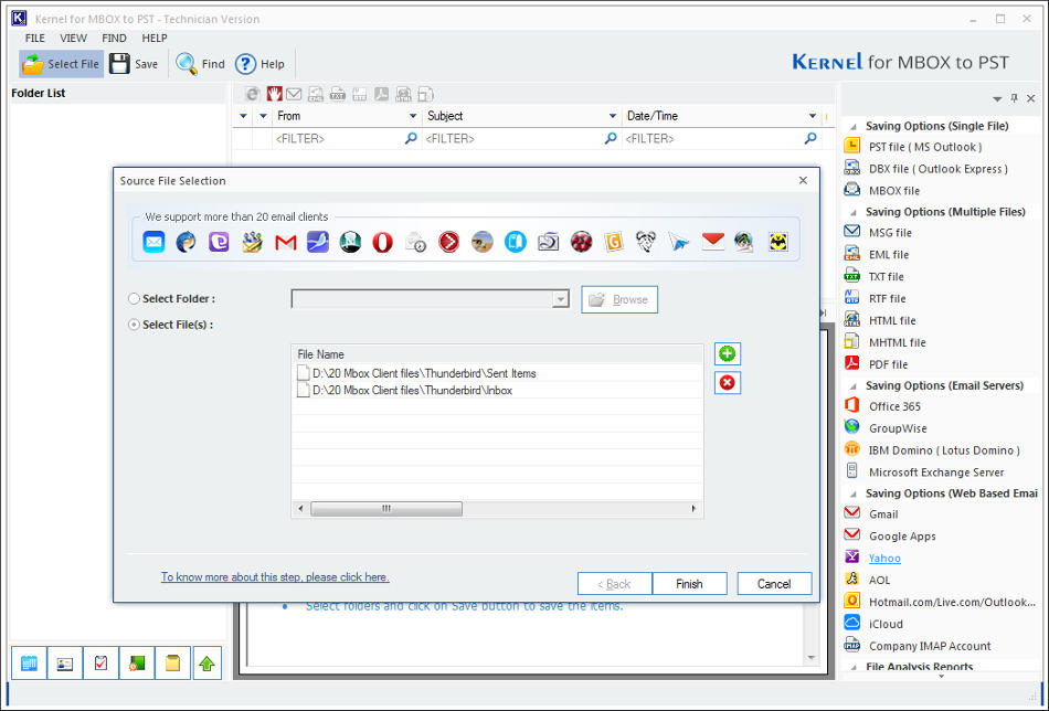 screenshot of Kernel