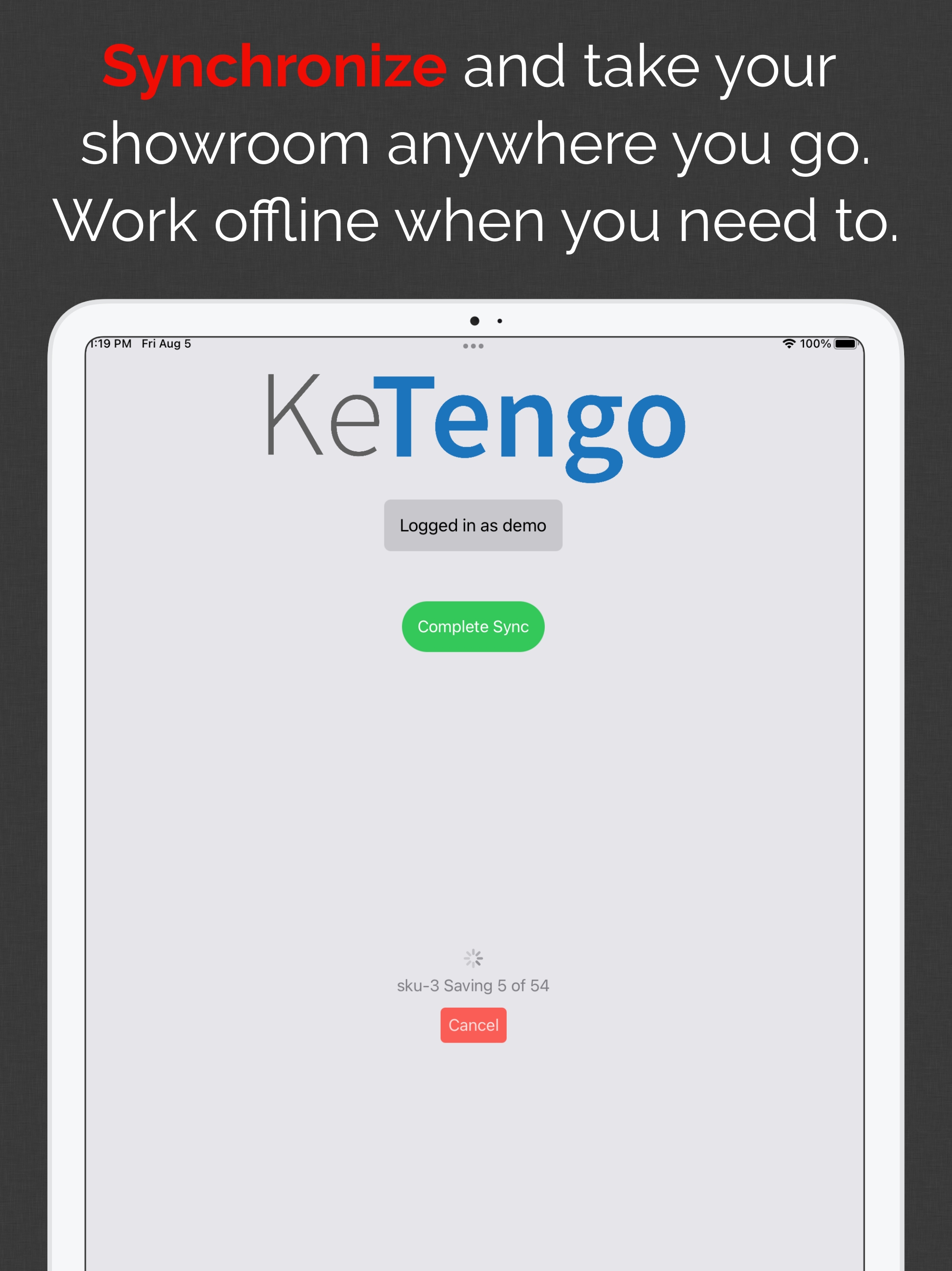 screenshot of Ketengo