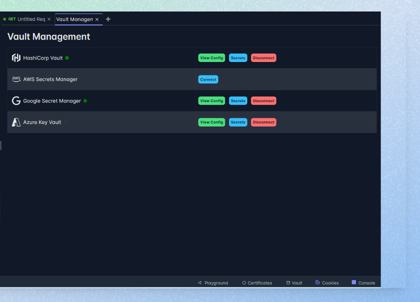 screenshot of KeyRunner