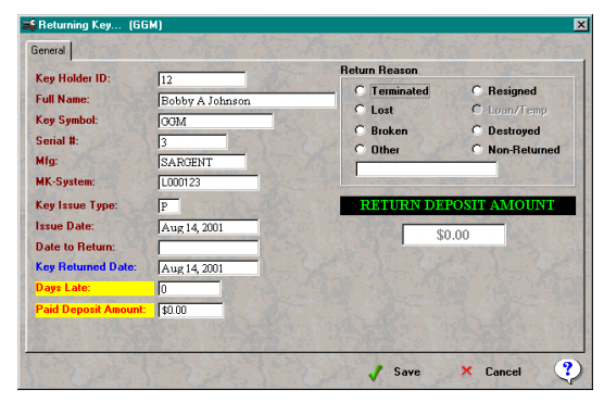 screenshot of KeyWizard