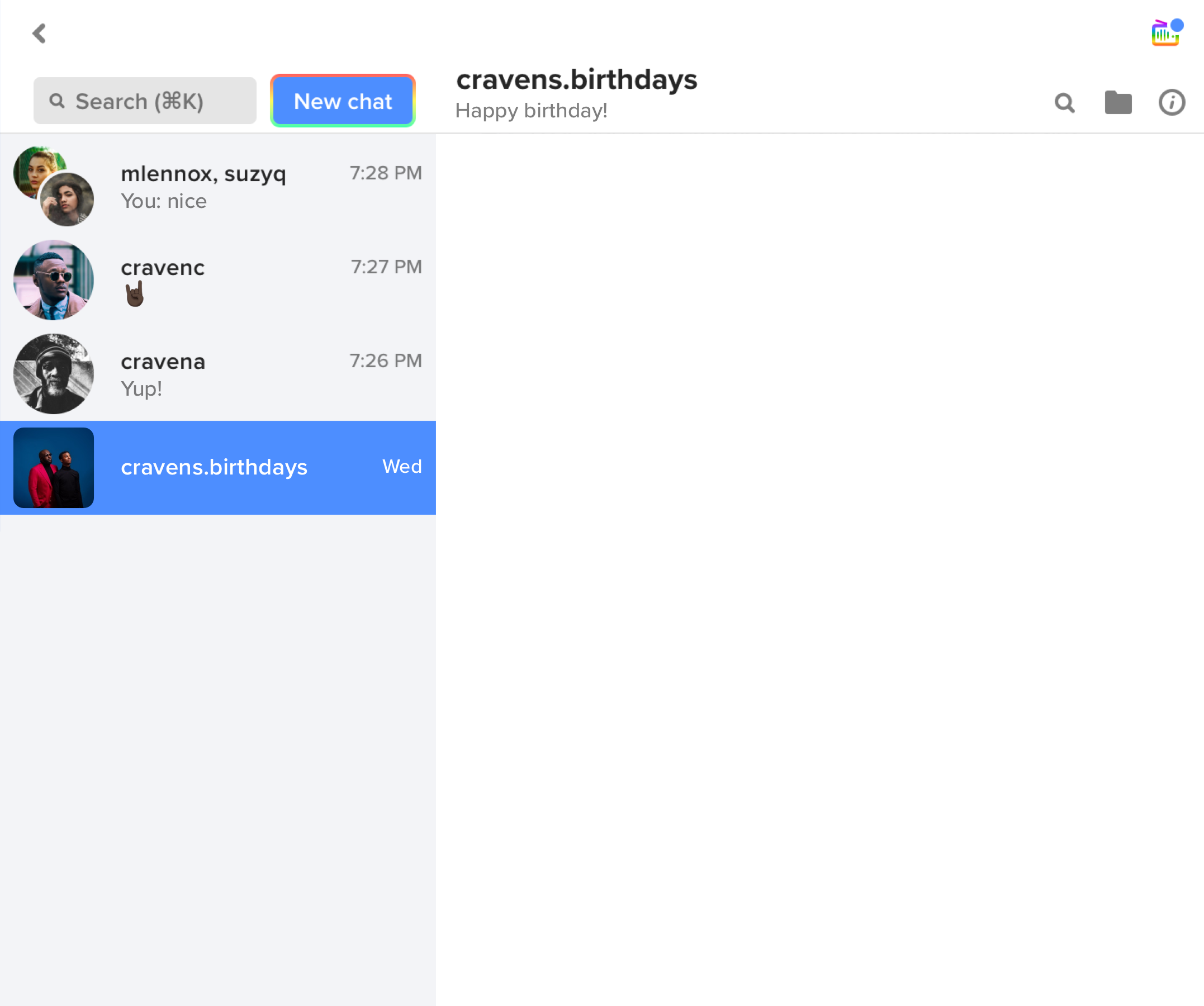 screenshot of Keybase