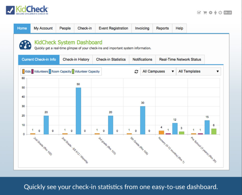screenshot of KidCheck