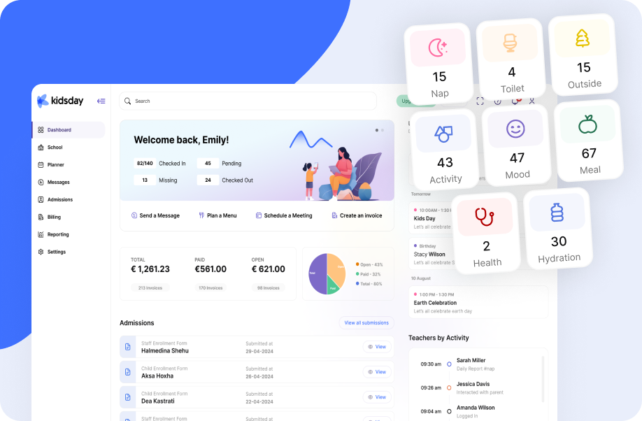 screenshot of KidsDay