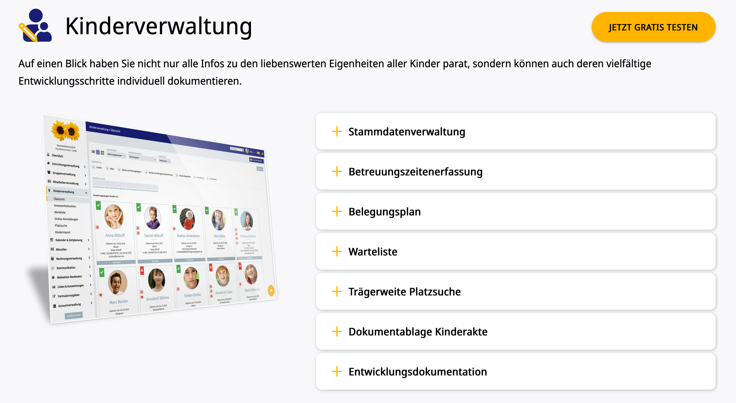 screenshot of KigaRoo