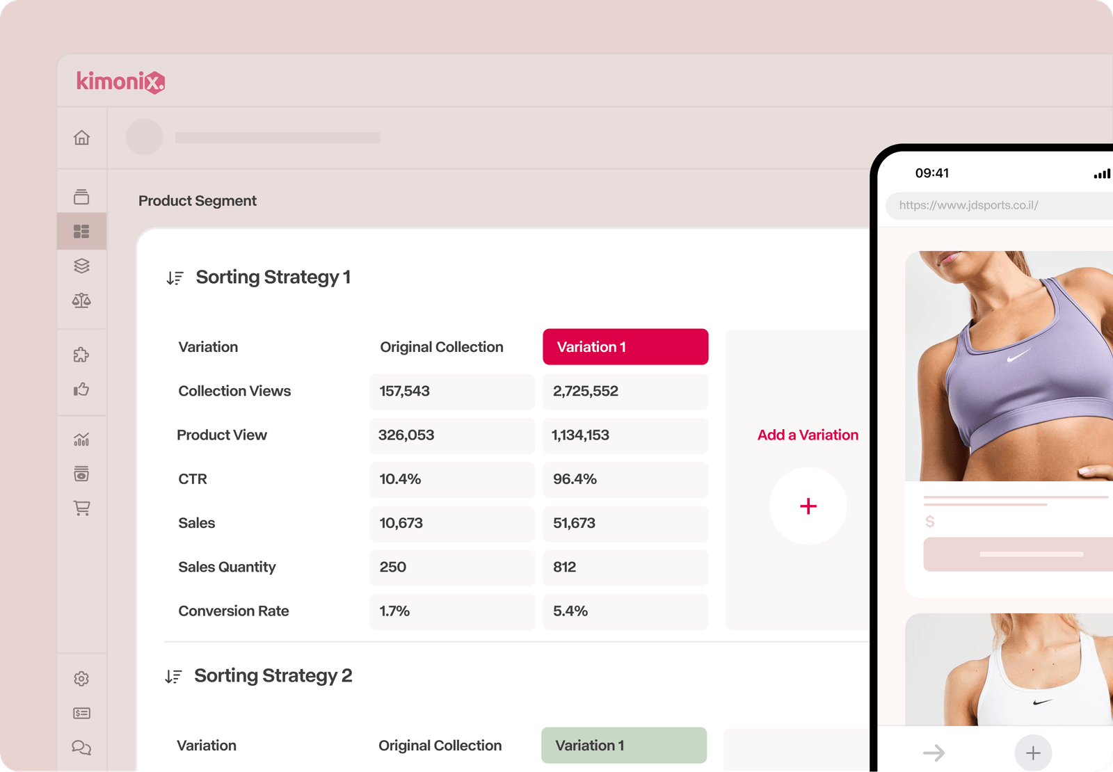 screenshot of Kimonix