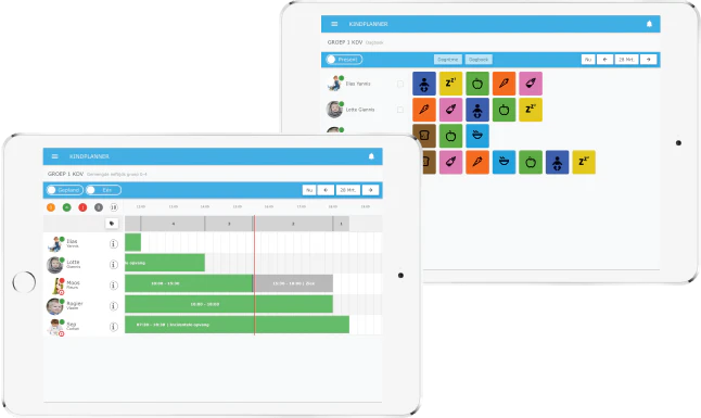 screenshot of KindPlanner