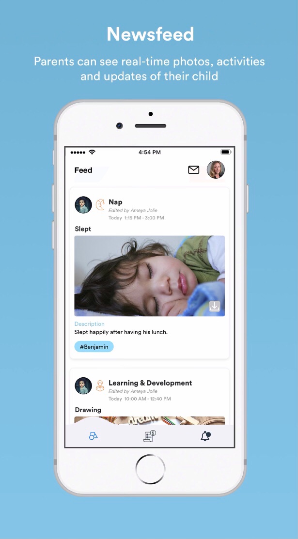screenshot of KinderPass