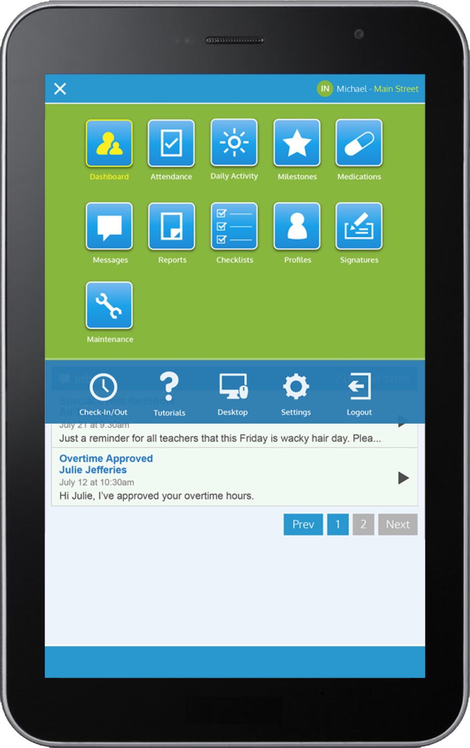 screenshot of Kindertales