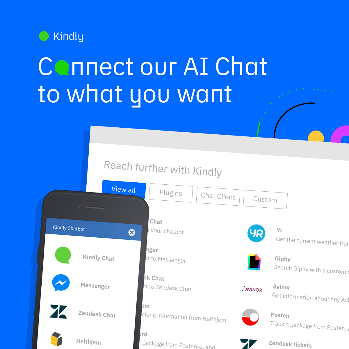 screenshot of Kindly