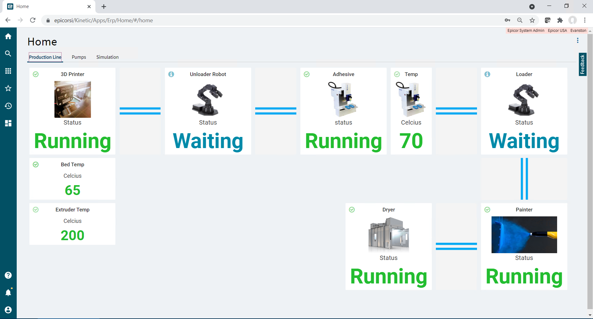screenshot of Kinetic
