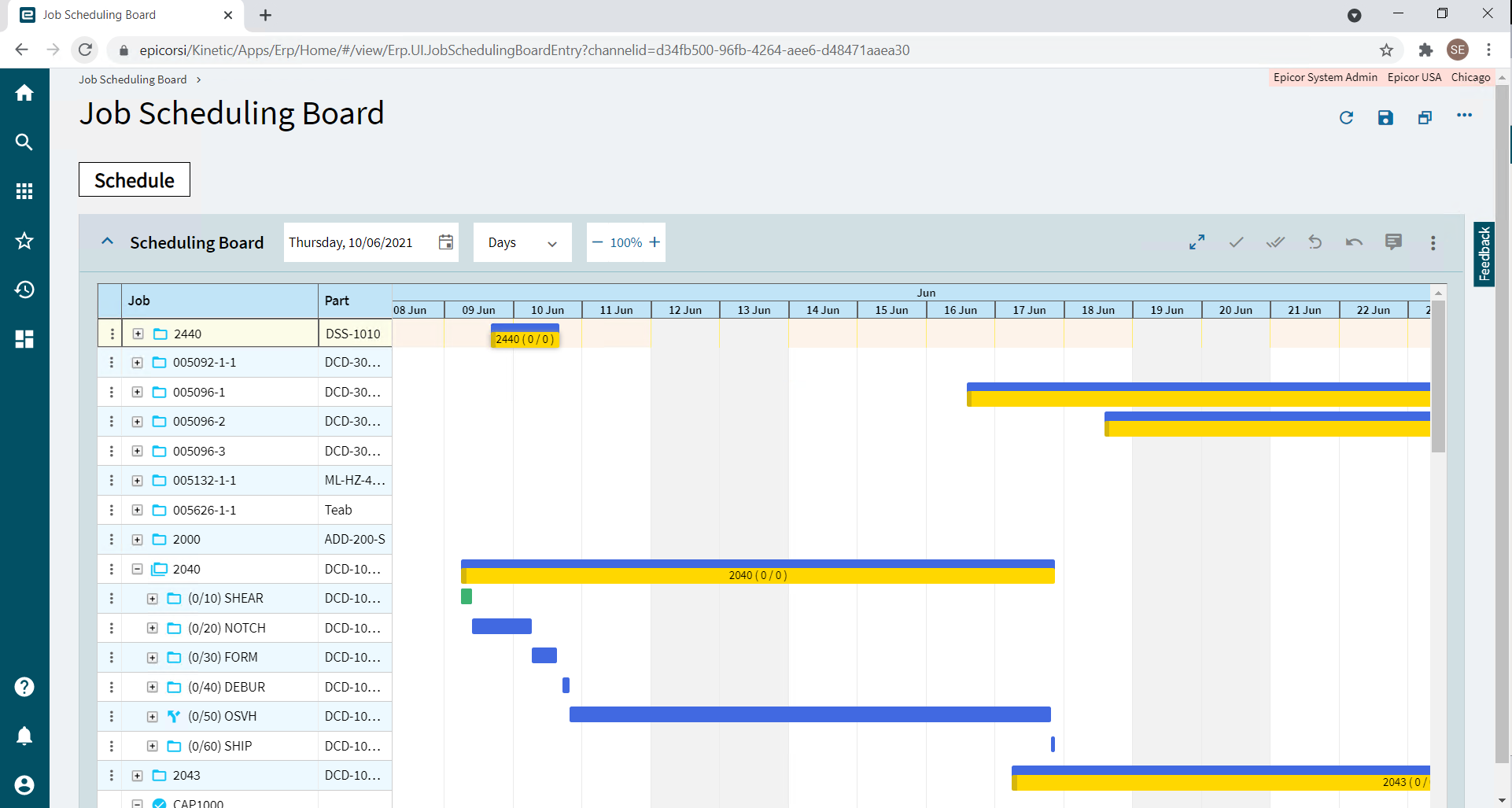 screenshot of Kinetic