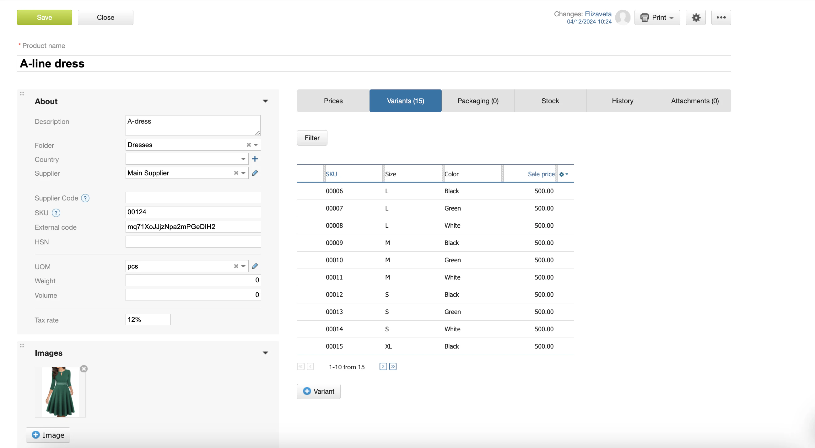 screenshot of Kladana