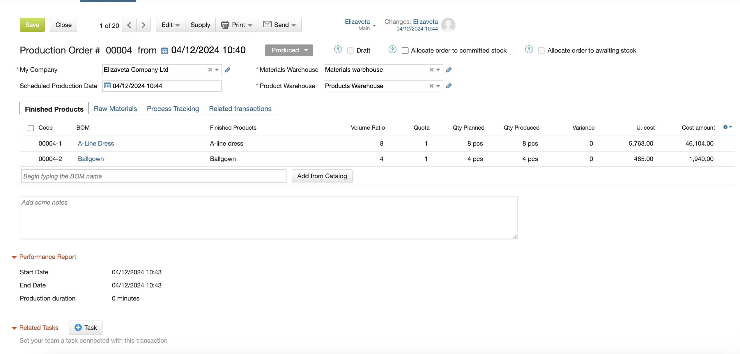 screenshot of Kladana