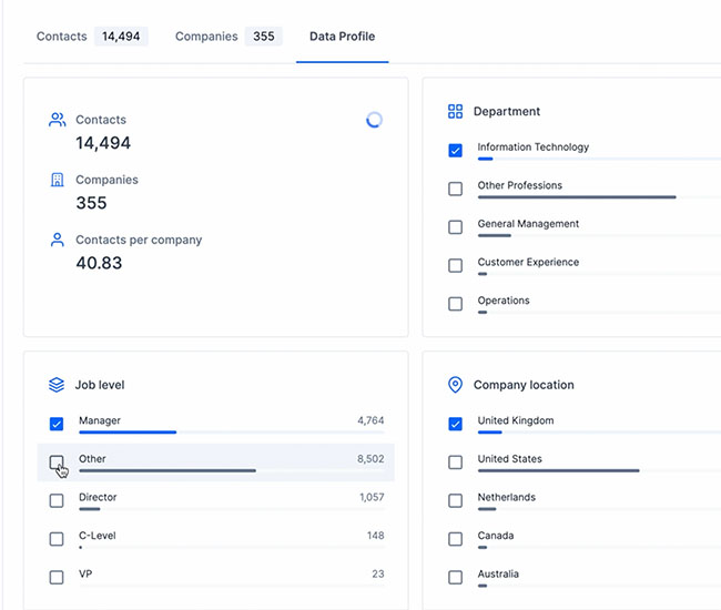 screenshot of Klarity