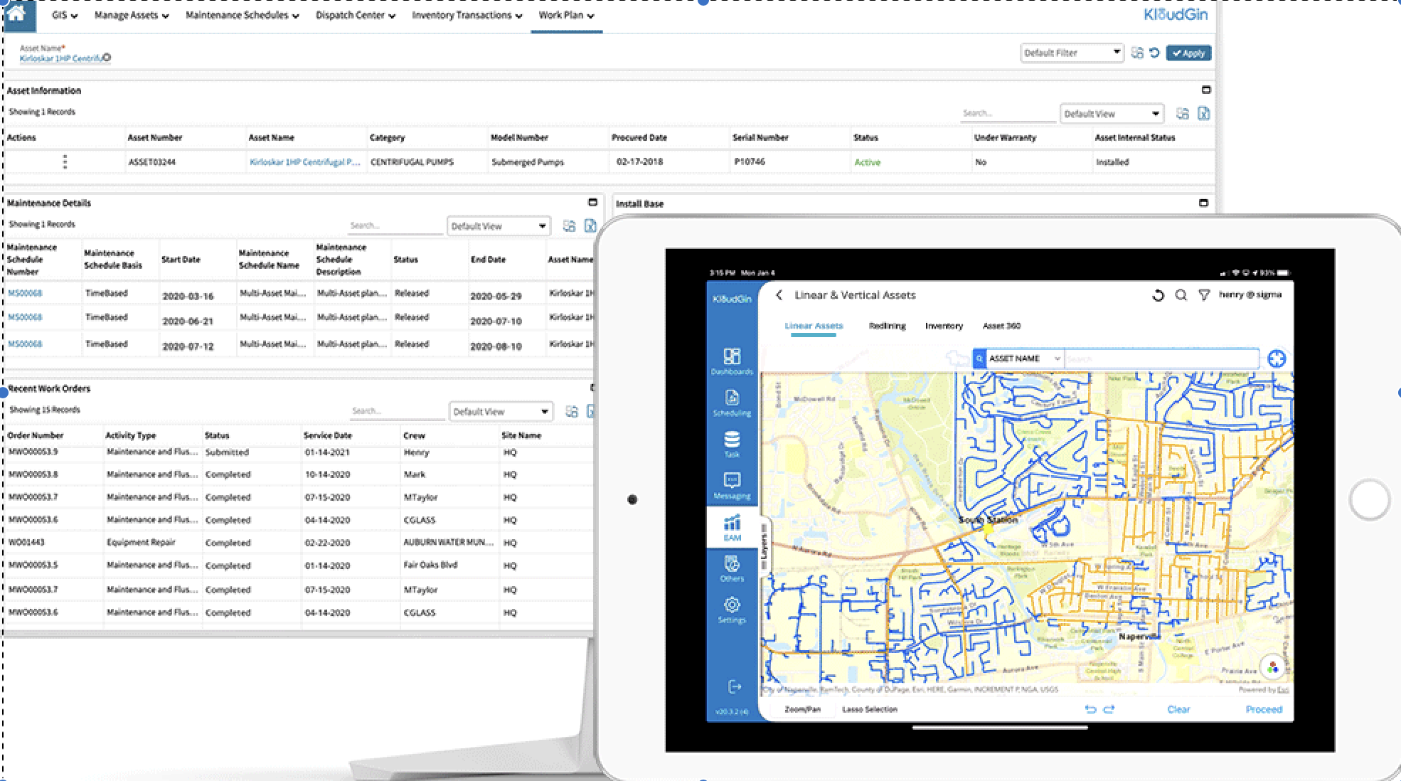 screenshot of KloudGin