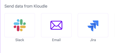 screenshot of Kloudle