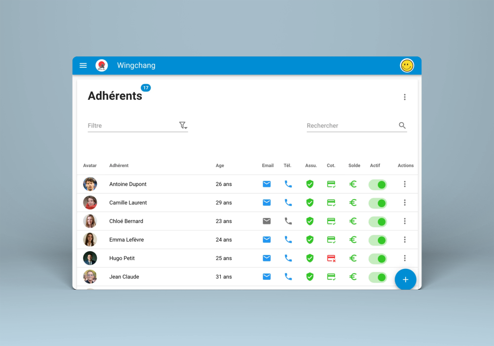 screenshot of Klubaro