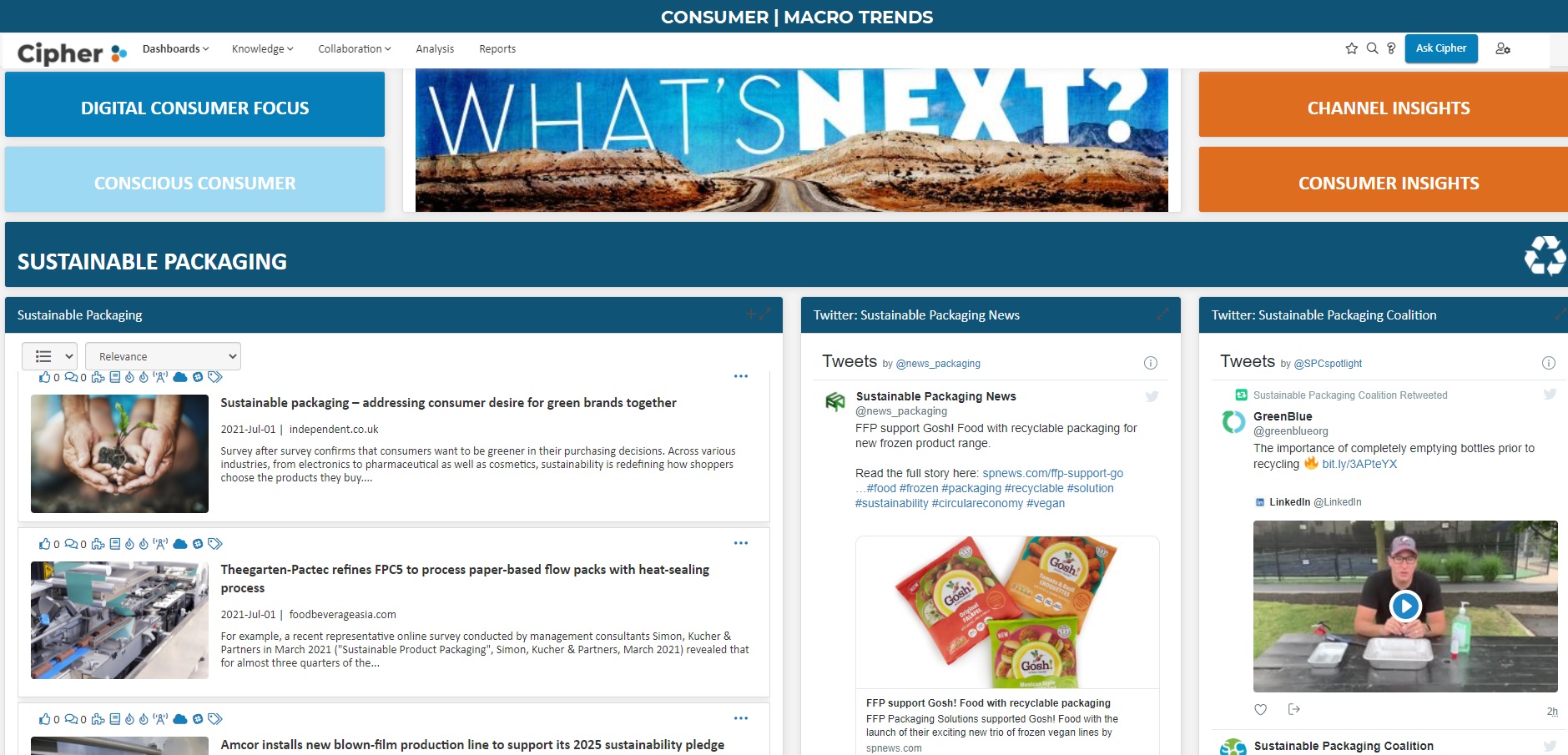 screenshot of Knowledge360