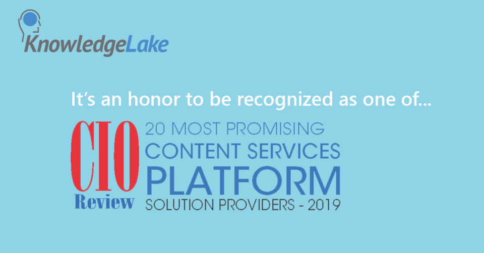 screenshot of KnowledgeLake