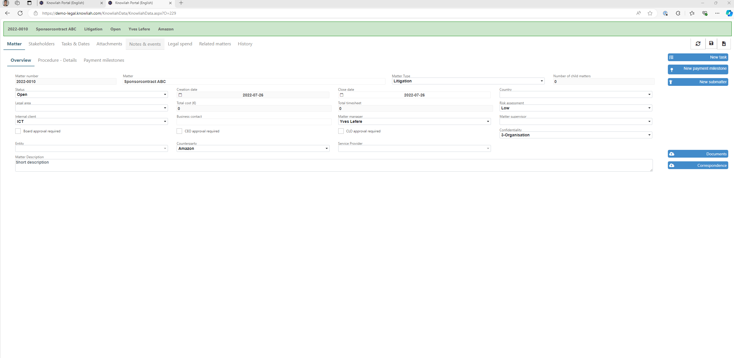 screenshot of Knowliah