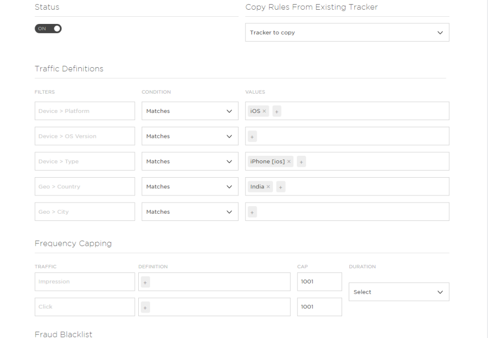 screenshot of Kochava