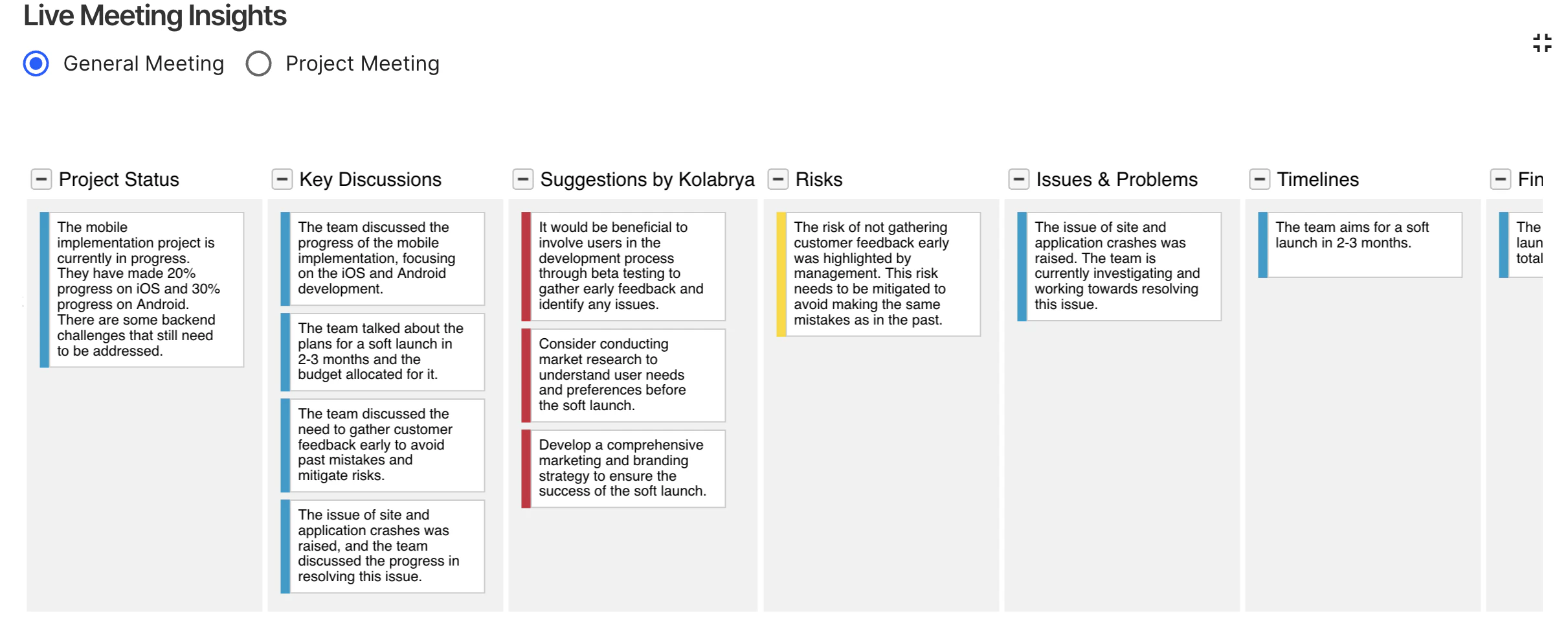 screenshot of Kolabrya