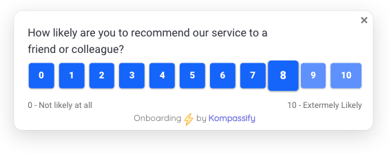 screenshot of Kompassify