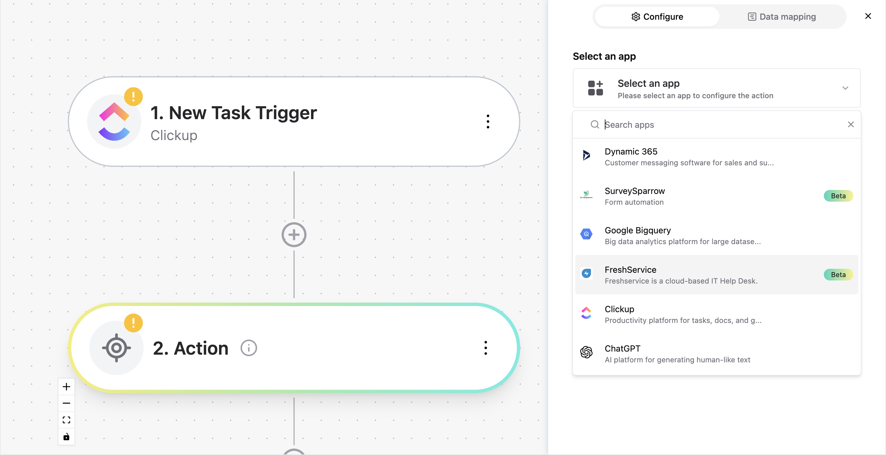 screenshot of Konnectify