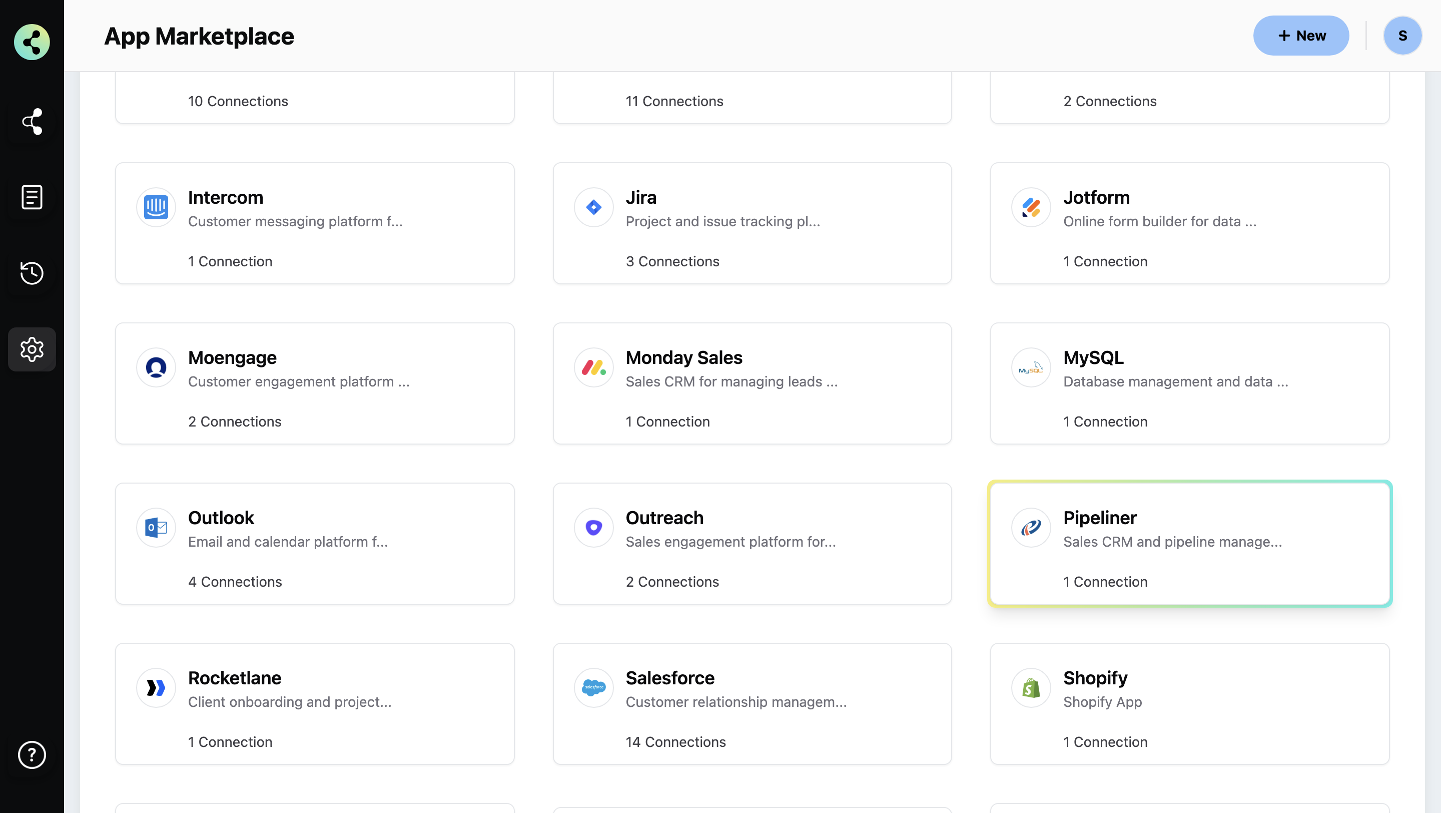 screenshot of Konnectify