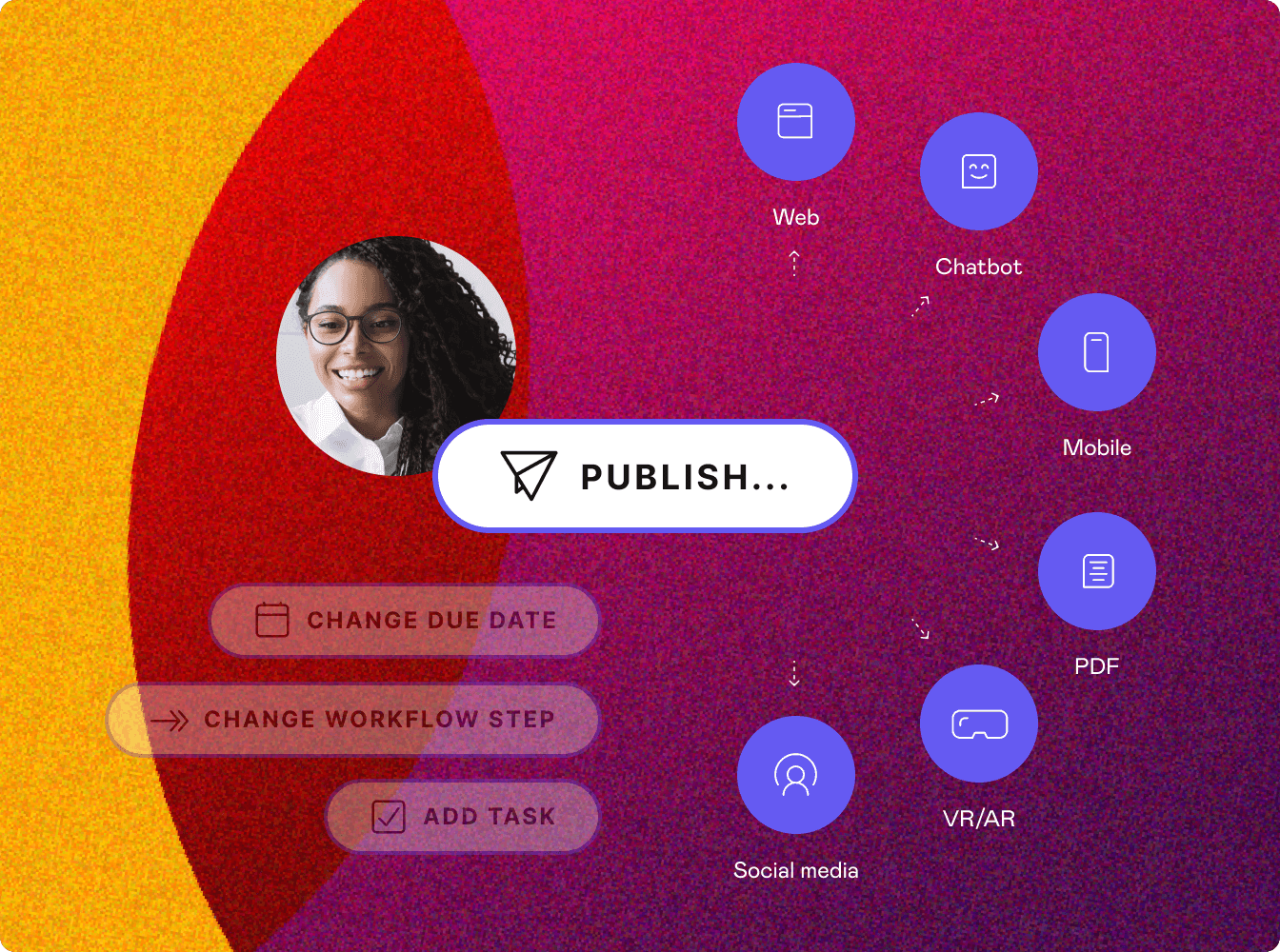 screenshot of Kontent.ai