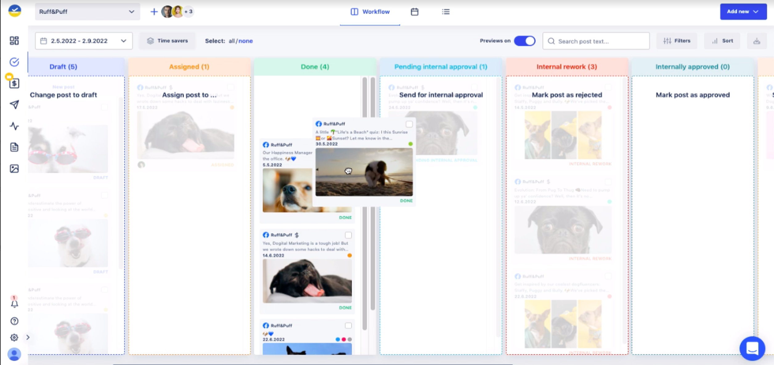 screenshot of Kontentino