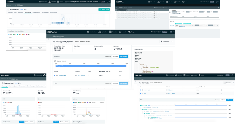 screenshot of KrakenD
