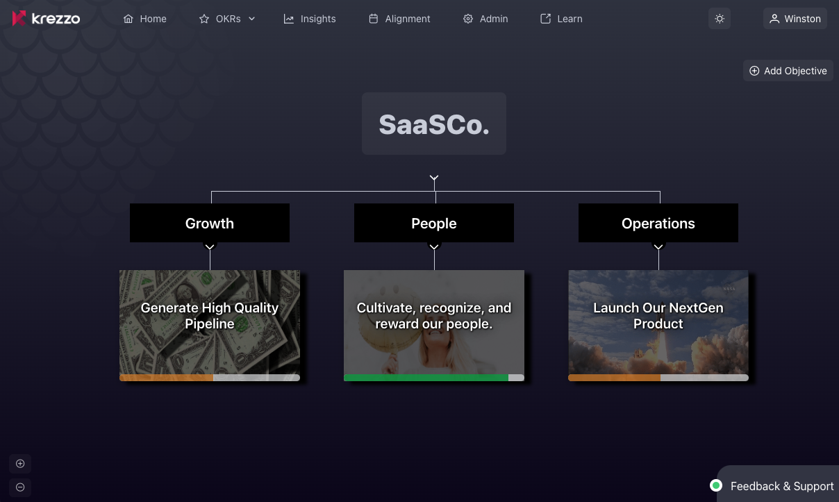 screenshot of Krezzo