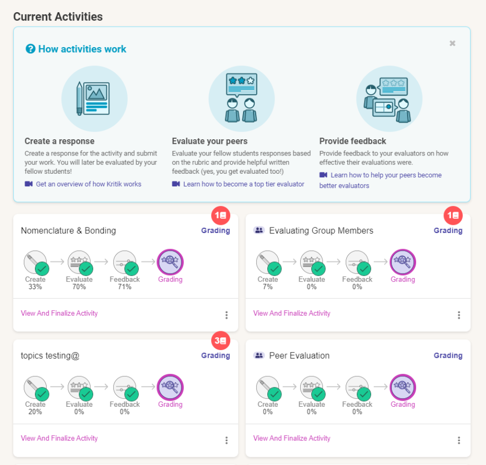 screenshot of Kritik