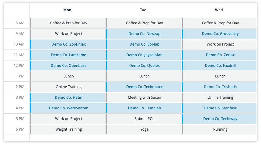 screenshot of Kronologic