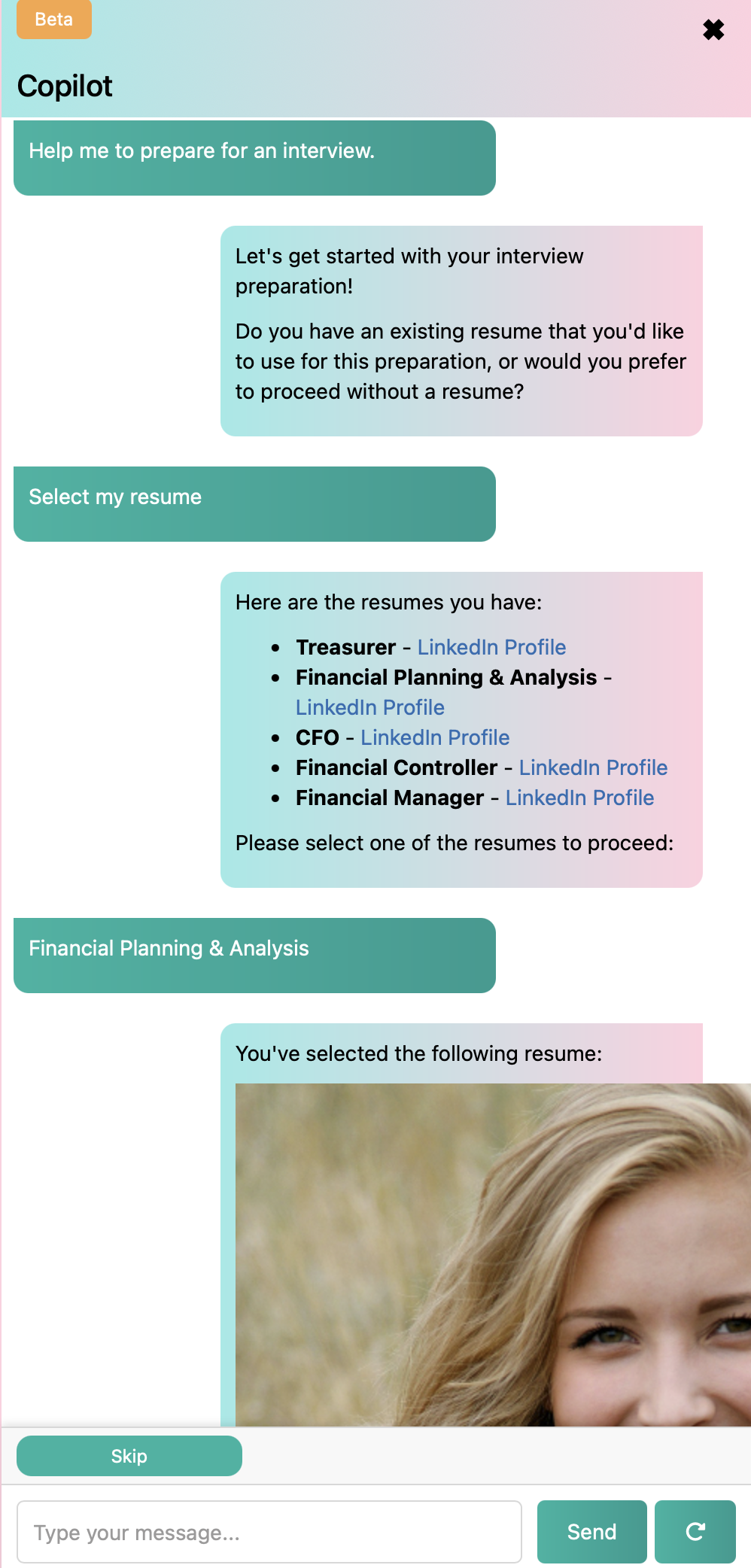 screenshot of KudosWall